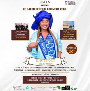 l'actrice sénégalaise Esther Ndiaye invitée d’honneur au salon Sénégalaisement Rekk
