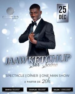 L'humoriste sénégalais Jaaw Ketchup bientôt sur scène